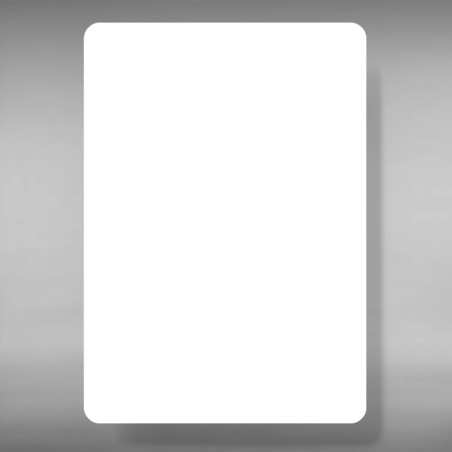MDF Dupla face branco 3 mm 30x20 cm